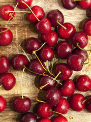 red ripe cherry