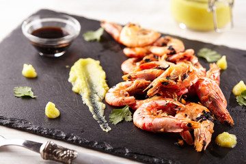 Pan Seared Shrimp