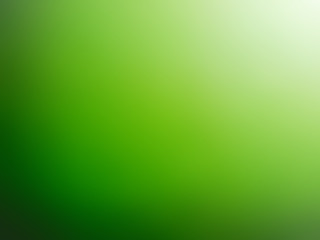 Abstract gradient green white colored blurred background