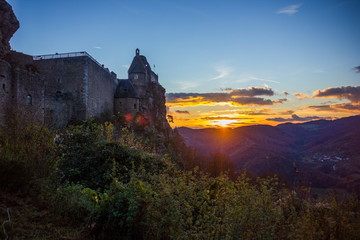 Fototapeta premium Aggstein castle, Wachau, Austria.