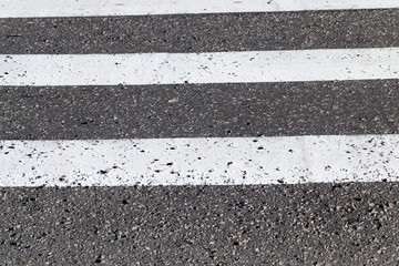 Fototapeta premium road markings, close-up
