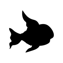 fish cartoon icon image vector illustration design