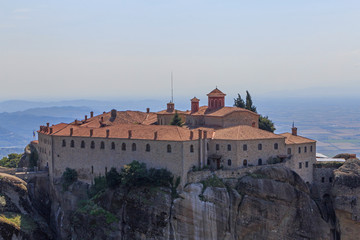 Fototapeta na wymiar St. Stephen Monastery in Meteora, Greece