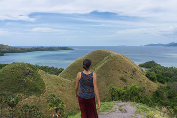 Naklejka premium Voyage à Labuan Bajo, Flores, Indonesie