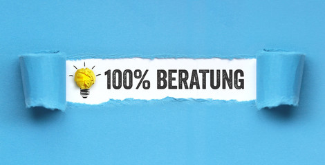 100% Beratung
