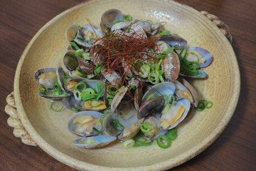 アサリの酒蒸し