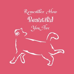 Remember how beautiful you are