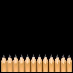 Pencils background