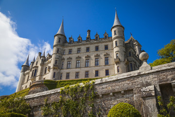 Fototapeta premium Dunrobin Schloss und Gelände, Sutherland, Schottland