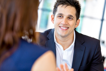 Businessman at the office