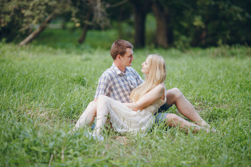 Fototapeta premium couple in love