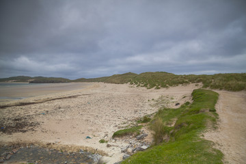 Strand in der Nähe von Durness, Lairg, Schottland