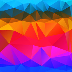Abstract polygonal background