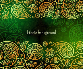  Oriental decorative pattern. 