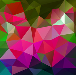 Abstract polygonal background