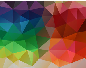 Abstract polygonal background