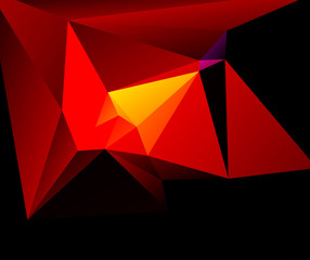 Abstract polygonal background