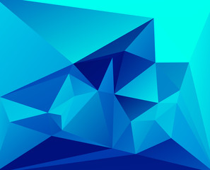 Abstract polygonal background