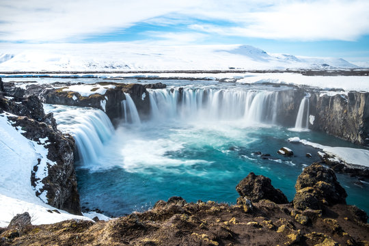 Godafoss Waterfall, Iceland