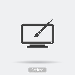 Web design icon, Black vector is type EPS10