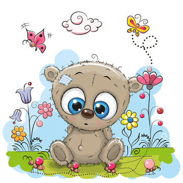 Cute Cartoon Teddy Bear