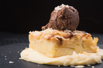 ice chocolate ball