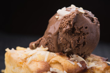 ice chocolate ball