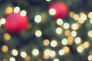Fototapeta premium Christmas Light Bokeh background