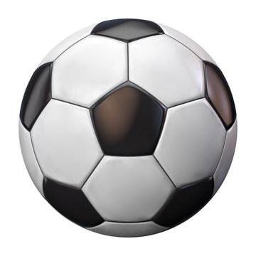 Soccer Ball Isolated on White