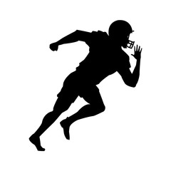 Fototapeta na wymiar Player icon. American football sport competition and game theme. Vector illustration