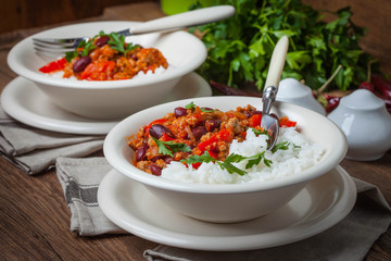 Chilli con carne.