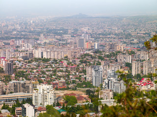 Fototapeta na wymiar Panorama Tbilisi.