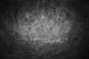 Dark concrete wall background, old grungy texture.