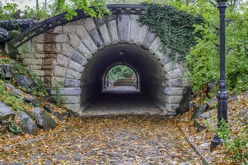 Inscope tunnel in Central Park
