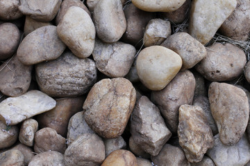 Fototapeta na wymiar Texture of small stones