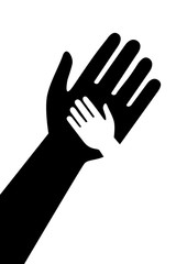 Hand in Hand Konzept