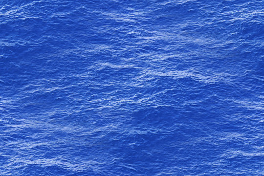 Fototapeta Calm Sea Water Surface as Seamless Pattern Background