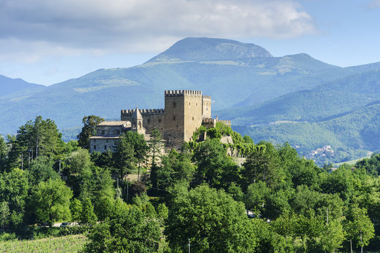 Typical castle in Marche