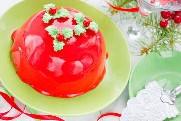 New Year and Christmas cake