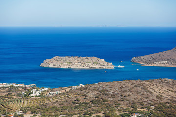 Fototapeta na wymiar Island of Spinalonga, Crete