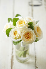 Rose bouquet in vase 
