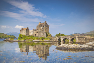 Eilean Donan Castle, Loch Duich, Hochland, Schottland