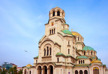 Fototapeta na wymiar Alexander Nevsky Cathedral, Sofia, Bulgaria