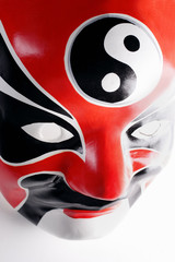 Close-up of Chinese mask