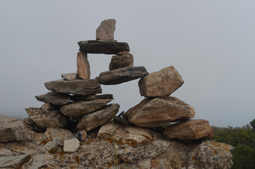 Rocas. Paisaje zen  de la costa Brava, Gerona