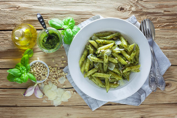 Penne with Pesto - 126567799