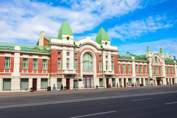 Fototapeta na wymiar Novosibirsk State History Museum