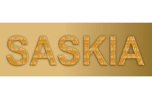 Vorname Saskia, Grafik