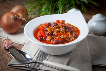 Chilli con carne.
