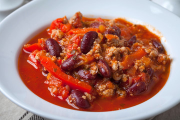 Chilli con carne.